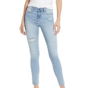 Le High Skinny Raw by Frame Denim size 33